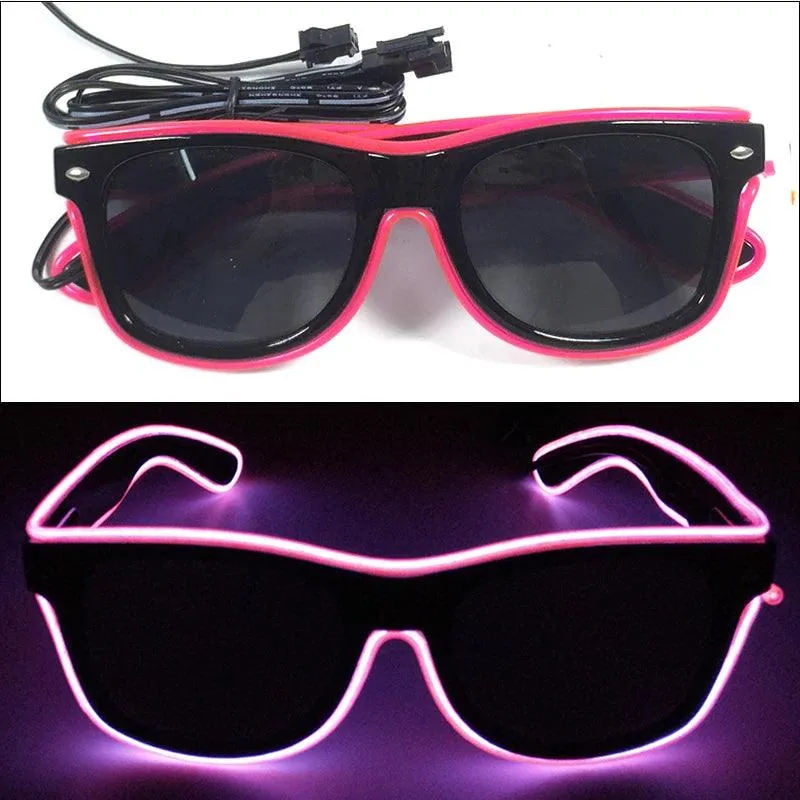 Light Up LED Wire Neon Glasses Party Supplies