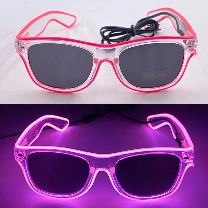 Light Up LED Wire Neon Glasses Party Supplies