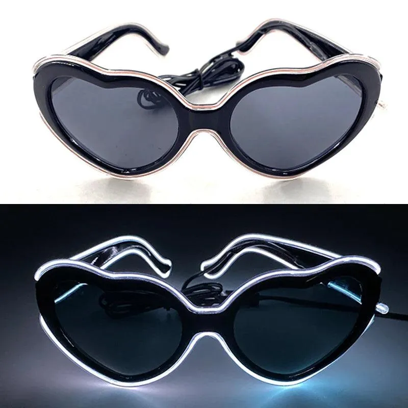 Light Up LED Wire Neon Glasses Party Supplies