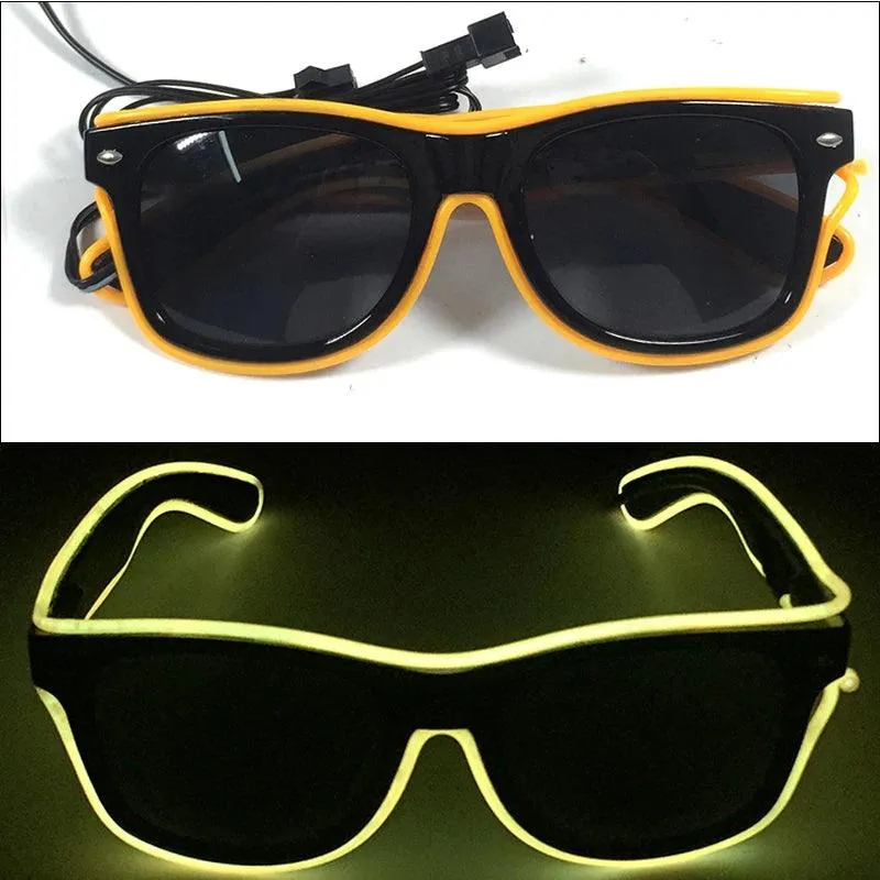 Light Up LED Wire Neon Glasses Party Supplies