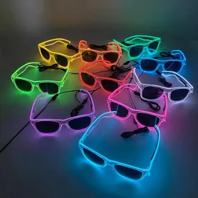 Light Up LED Wire Neon Glasses Party Supplies