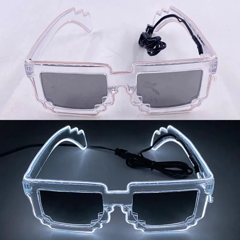 Light Up LED Wire Neon Glasses Party Supplies