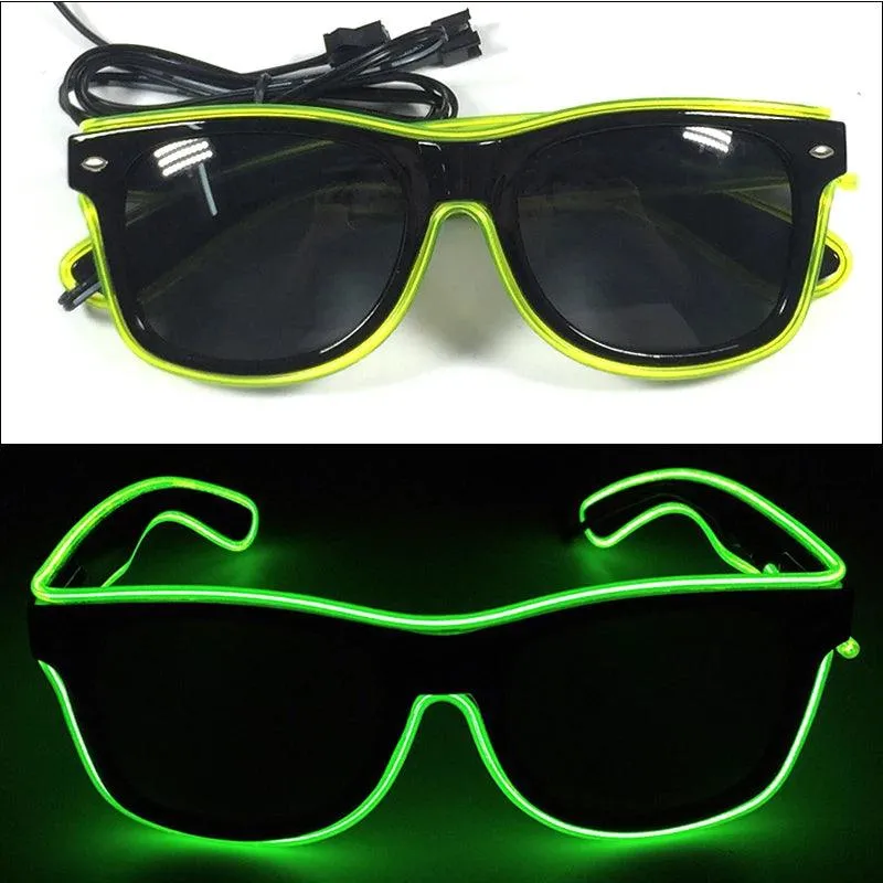 Light Up LED Wire Neon Glasses Party Supplies