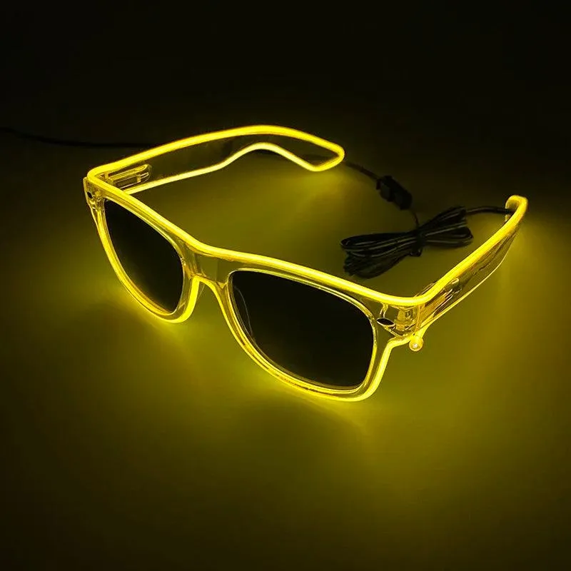 Light Up LED Wire Neon Glasses Party Supplies