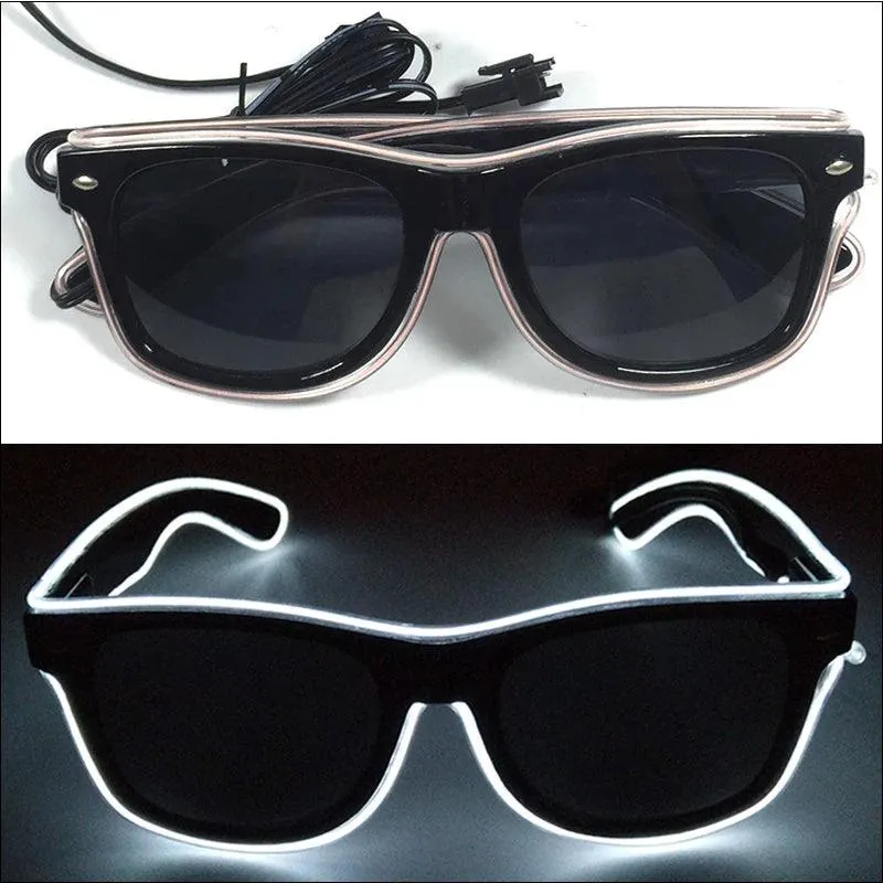 Light Up LED Wire Neon Glasses Party Supplies