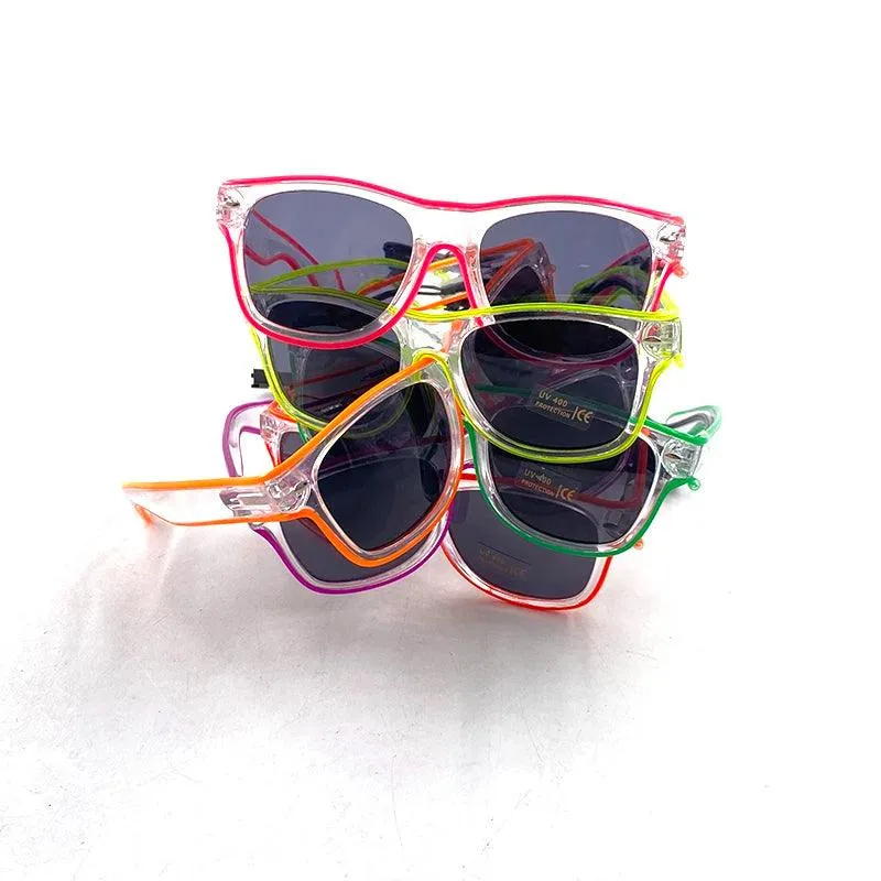 Light Up LED Wire Neon Glasses Party Supplies