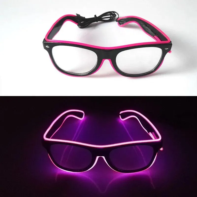 Light Up LED Wire Neon Glasses Party Supplies