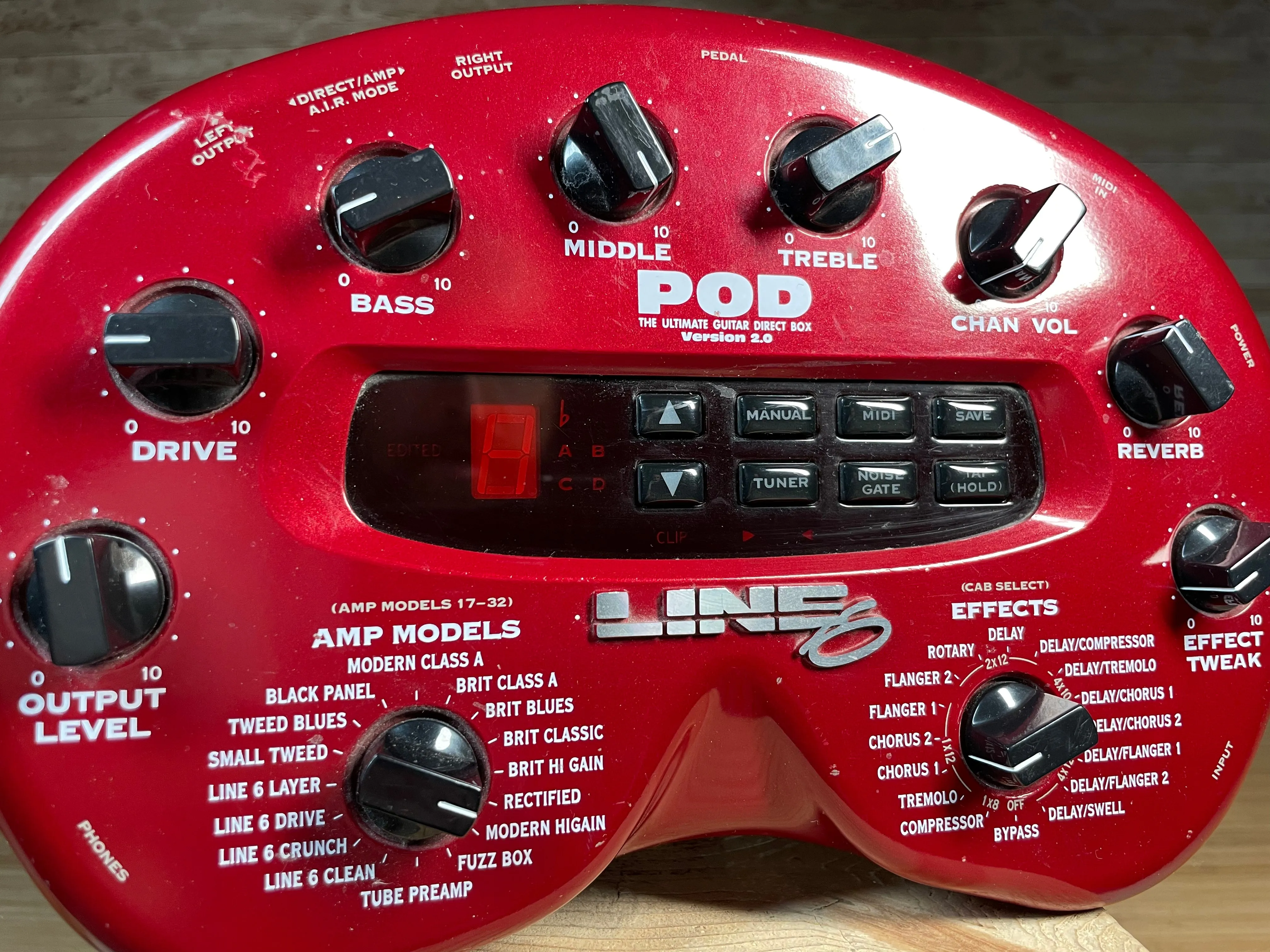 Line 6 POD 2.0 Multi-FX Used