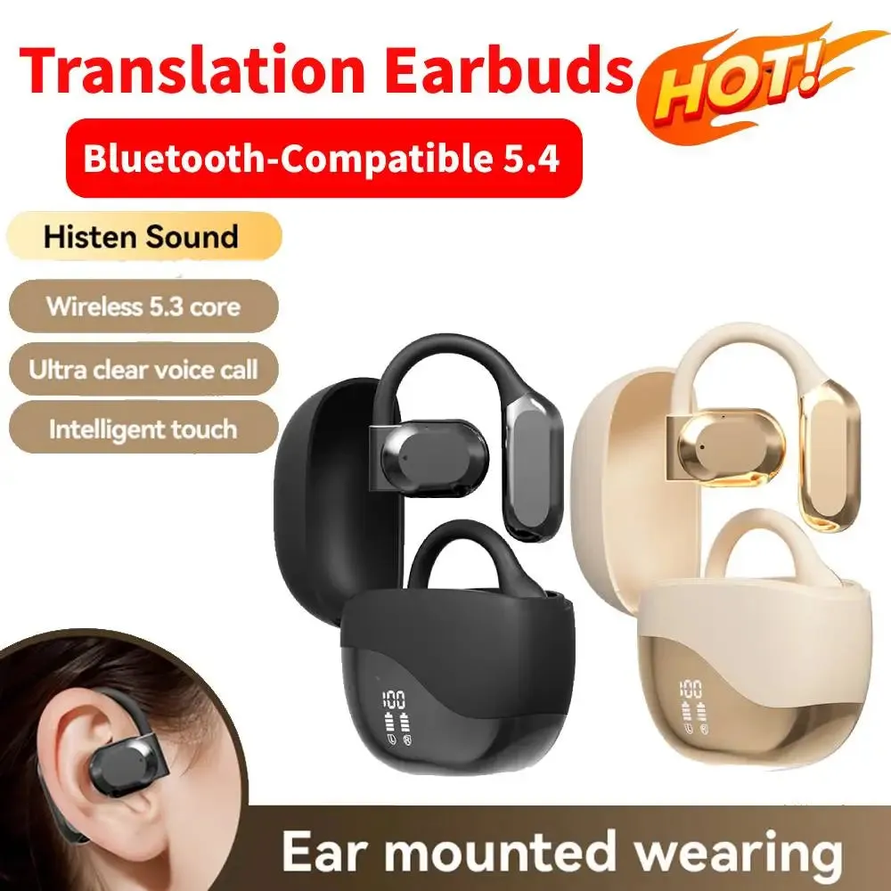 LingoVibe 144 – AI Language Translator Earbuds