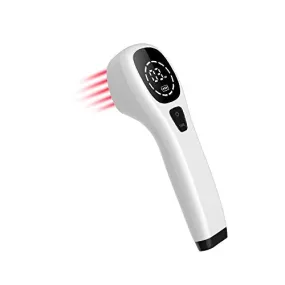 LLLT 4pcs 808nm 12pcs 650nm Red Light Therapy Device Pain Relief Knee Shoulder Back Arthritic Sciatic Pain Laser Cold Therapy