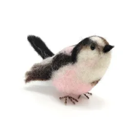 Long Tailed Tit on a bobbin Needle Felting Kit