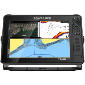 Lowrance HDS-12 LIVE with Active Imaging 3-in-1 Transom Mount and C-MAP Pro Chart