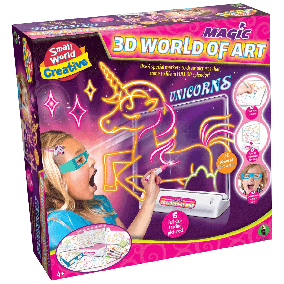 Magic 3D World Of Art - Unicorns