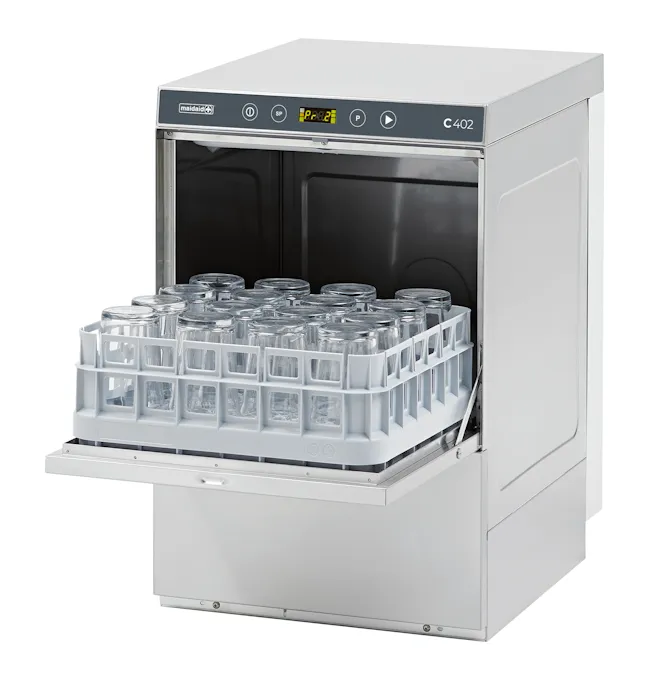 Maidaid C402 390mm Basket Under Counter Glasswasher