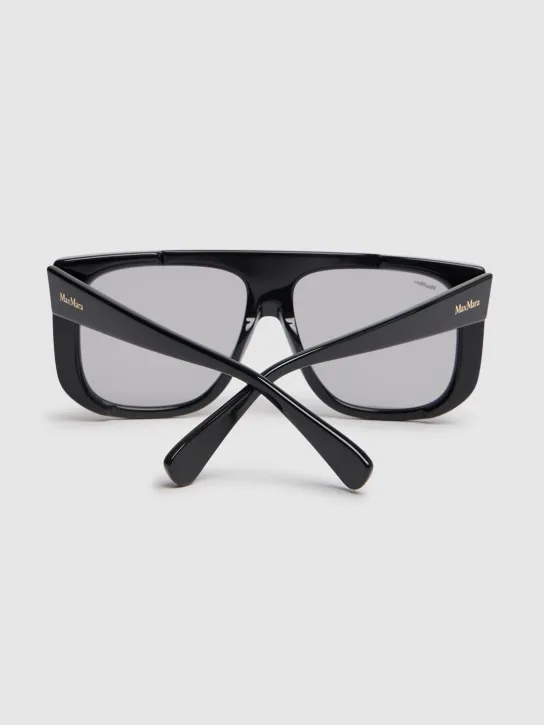 Max Mara   Eileen squared acetate sunglasses 