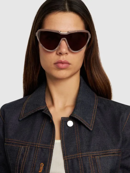 Max Mara   Emil mask acetate sunglasses 