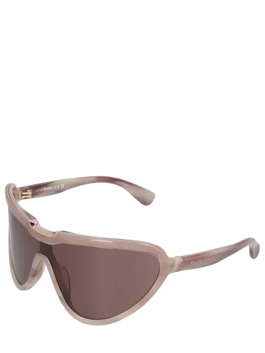 Max Mara   Emil mask acetate sunglasses 