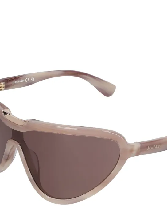 Max Mara   Emil mask acetate sunglasses 