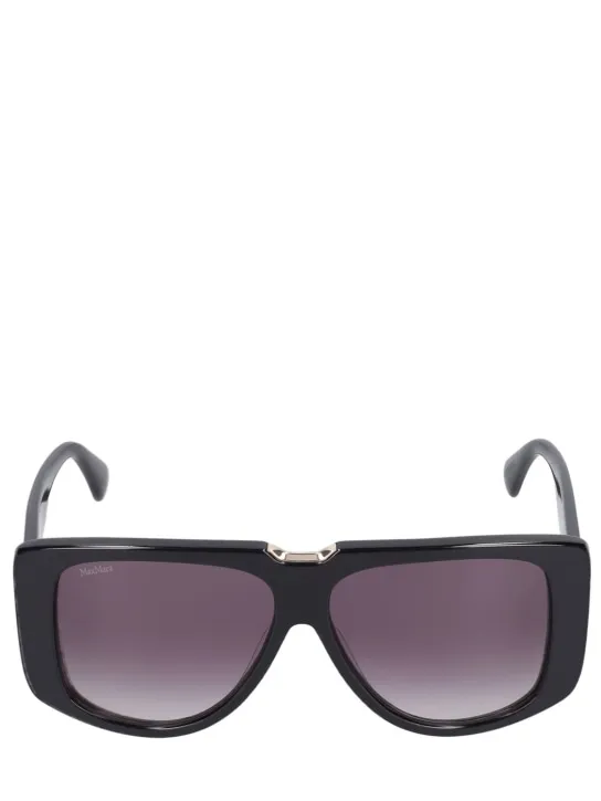 Max Mara   Spark mask acetate sunglasses 