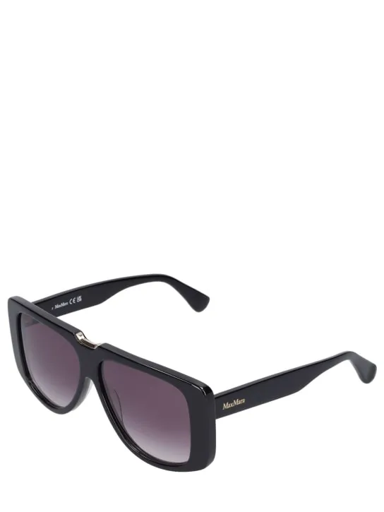 Max Mara   Spark mask acetate sunglasses 