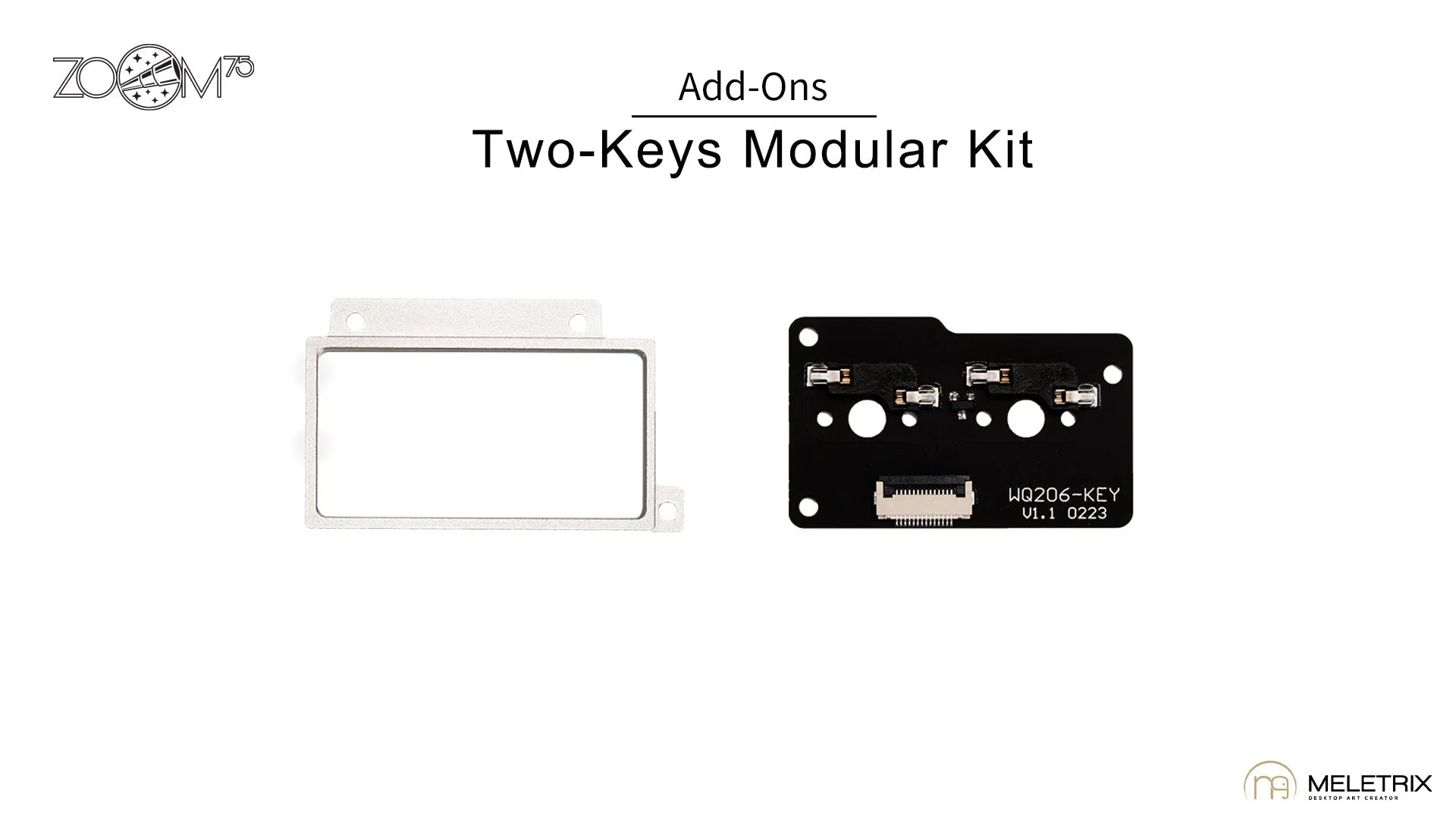 Meletrix Zoom75 Keyboard Add-ons