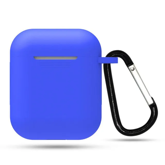 Mini Soft Silicone Case For Apple Airpods Shockproof Cover For Apple AirPods Earphone Cases Ultra Thin Air Pods Protector Case