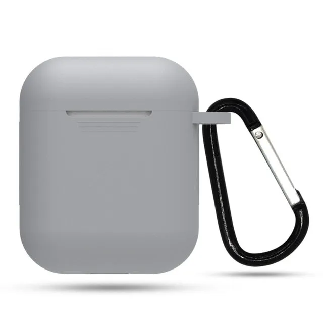 Mini Soft Silicone Case For Apple Airpods Shockproof Cover For Apple AirPods Earphone Cases Ultra Thin Air Pods Protector Case