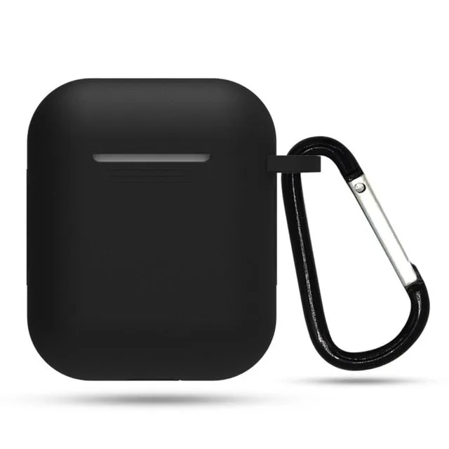 Mini Soft Silicone Case For Apple Airpods Shockproof Cover For Apple AirPods Earphone Cases Ultra Thin Air Pods Protector Case