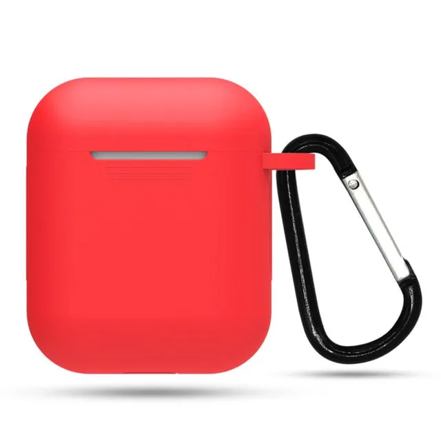 Mini Soft Silicone Case For Apple Airpods Shockproof Cover For Apple AirPods Earphone Cases Ultra Thin Air Pods Protector Case