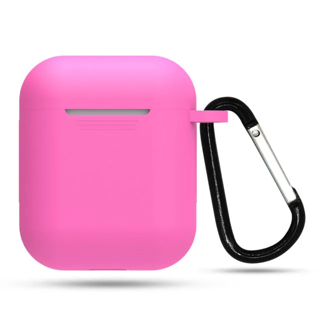 Mini Soft Silicone Case For Apple Airpods Shockproof Cover For Apple AirPods Earphone Cases Ultra Thin Air Pods Protector Case