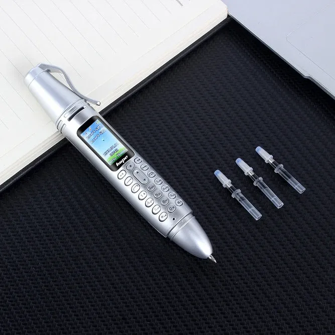 Multifunctional Dual SIM Mobile Phone with Noise Reduction Recording Pen and OLED Display