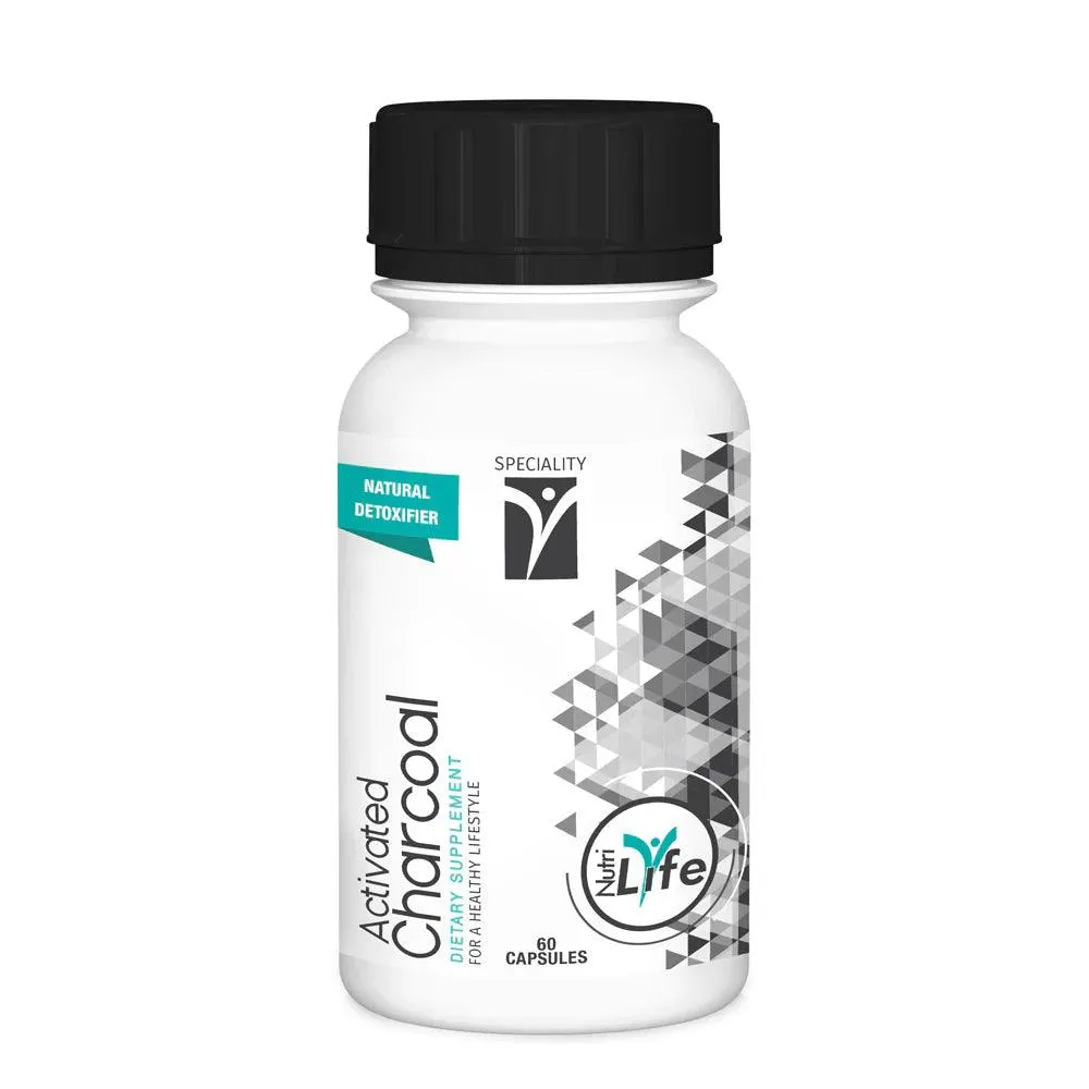 Nutrilife Activated Charcoal 60 capsules