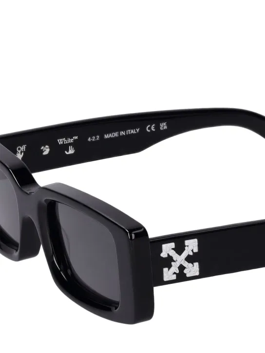Off-White   Arthur squared acetate sunglasses 