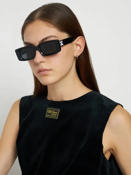 Off-White   Arthur squared acetate sunglasses 