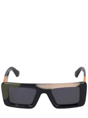 Off-White   Seattle squared acetate sunglasses 