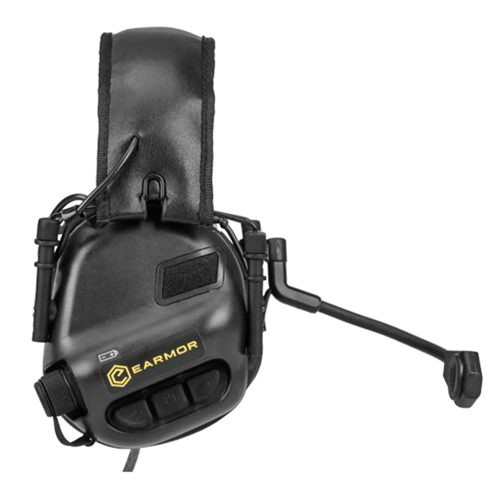 OPSMEN M32 EARMOR Electronic Hearing Protection & Radio Headset w/ NATO Input
