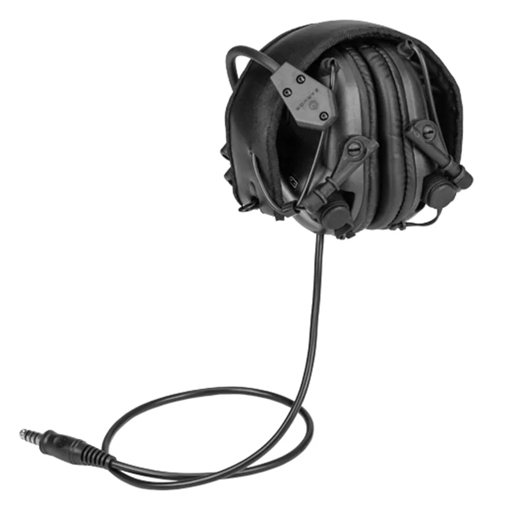 OPSMEN M32 EARMOR Electronic Hearing Protection & Radio Headset w/ NATO Input