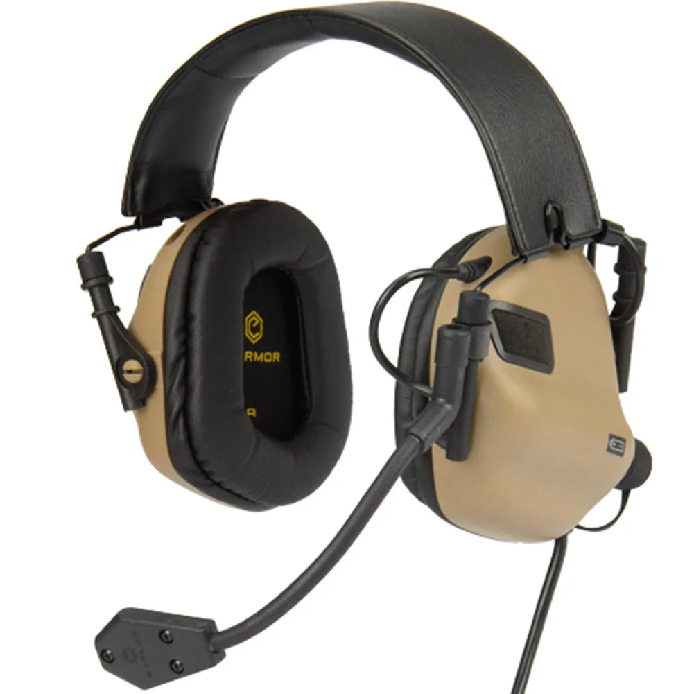 OPSMEN M32 EARMOR Electronic Hearing Protection & Radio Headset w/ NATO Input