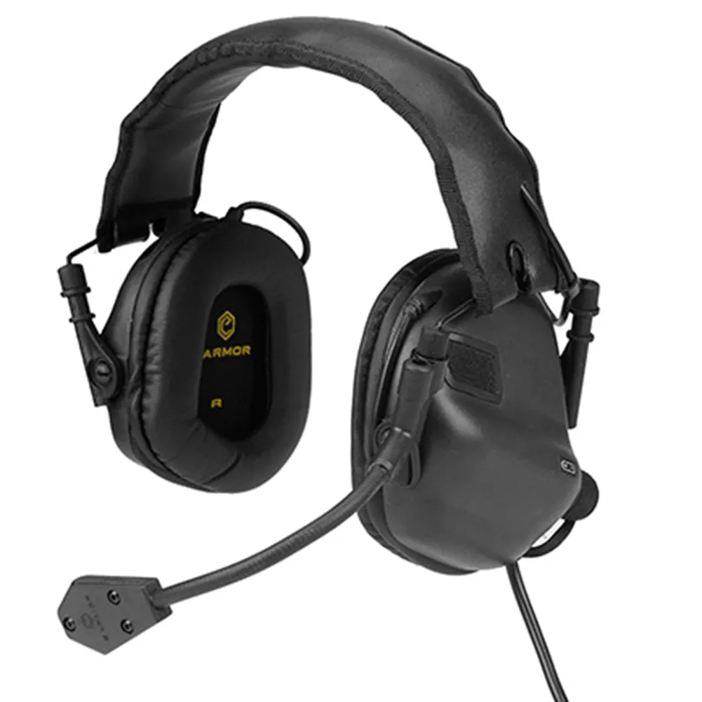 OPSMEN M32 EARMOR Electronic Hearing Protection & Radio Headset w/ NATO Input