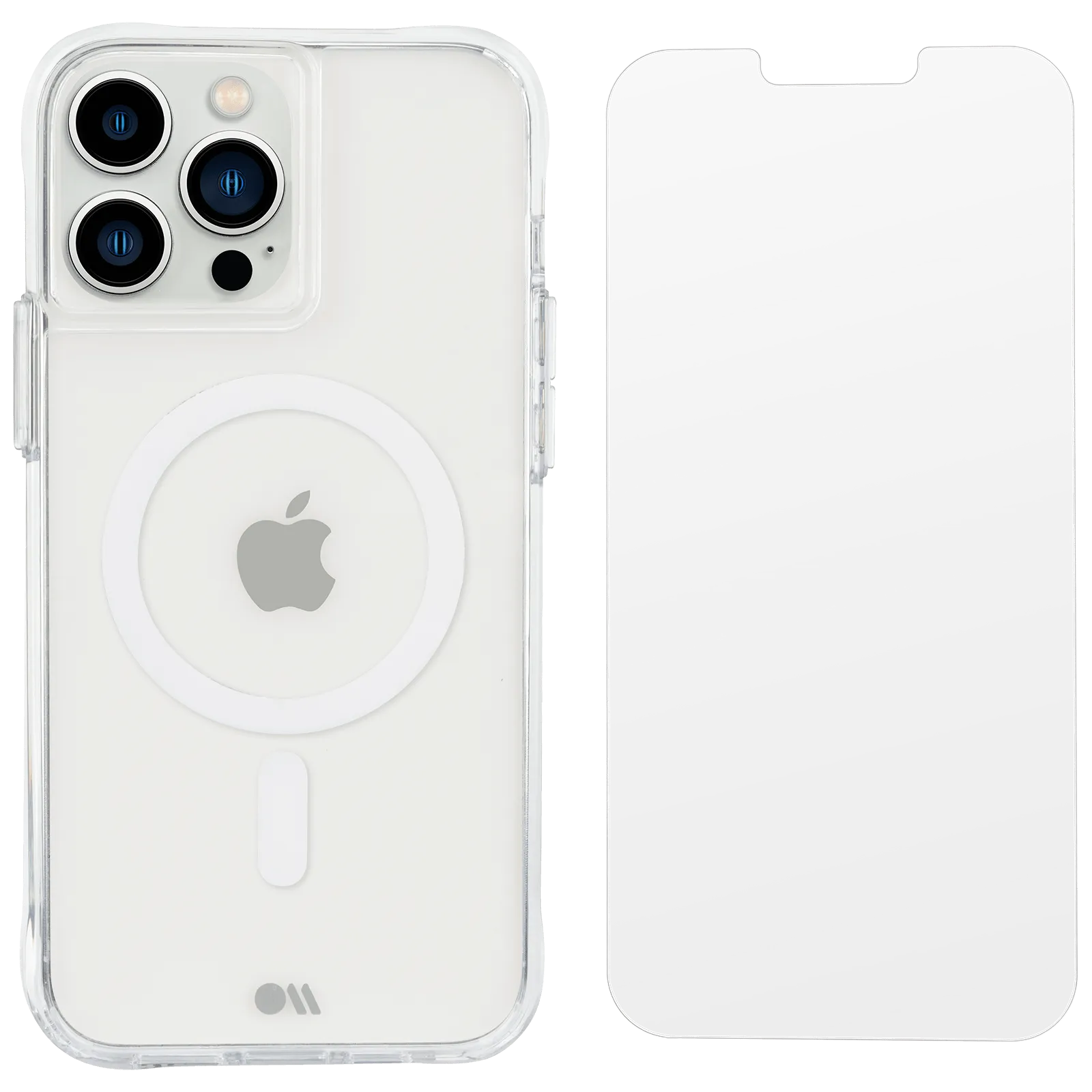 Pelican Protection Pack (Works with MagSafe) Case for iPhone 13 Pro Devices - Clear