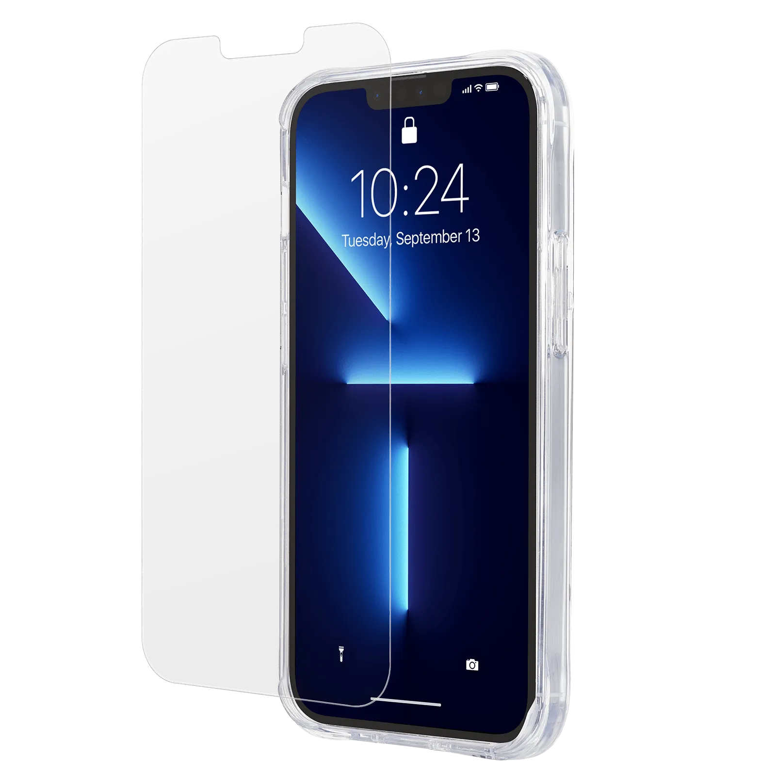 Pelican Protection Pack (Works with MagSafe) Case for iPhone 13 Pro Devices - Clear