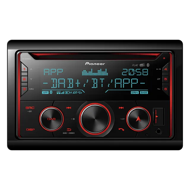 Pioneer Cd Receiver With Dab  Digital Radio- FH-S820DAB