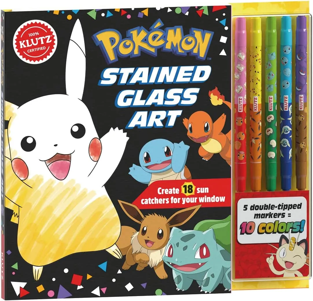 Pokémon Stained Glass Art