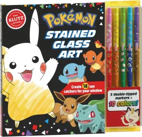 Pokémon Stained Glass Art
