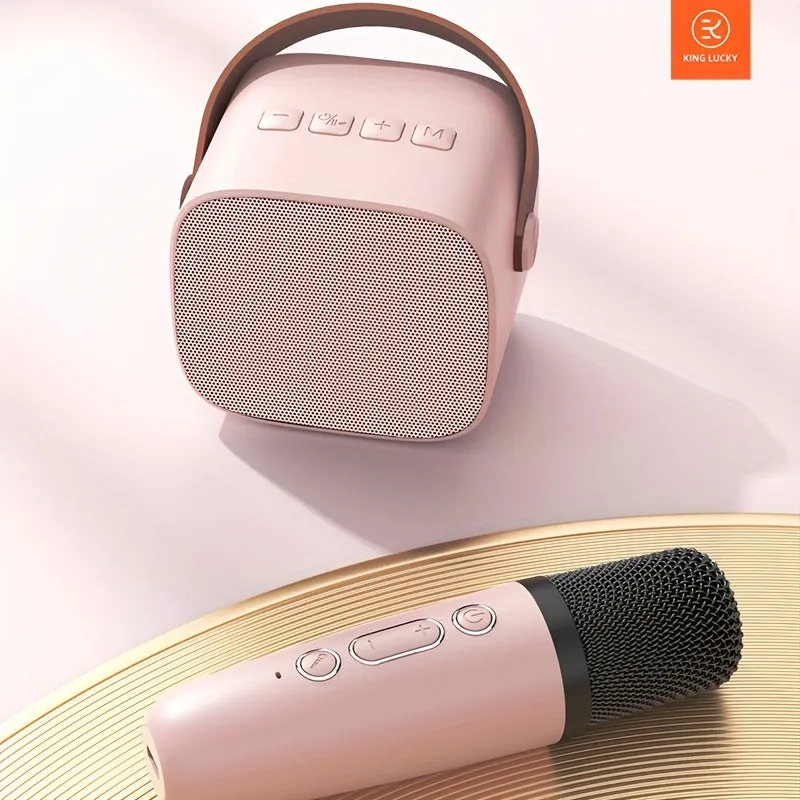 Portable Bluetooth Karaoke Machine K1 Mini with Wireless Microphone