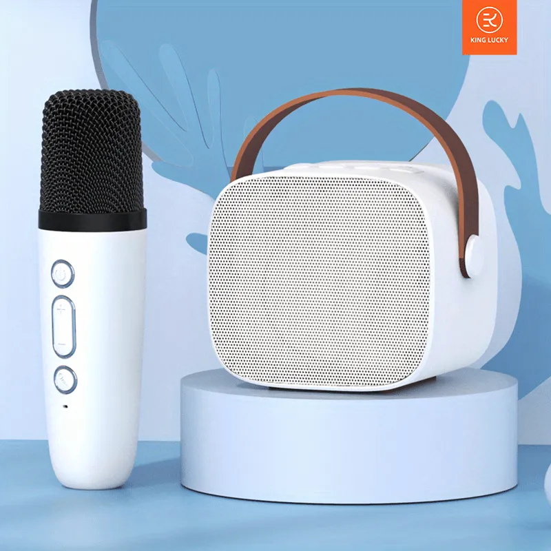 Portable Bluetooth Karaoke Machine K1 Mini with Wireless Microphone