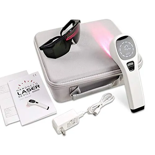 Portable LLLT Cold Laser Device 12pcs 650nm With 4pcs 808nm Laser Relieves Knee Shoulder Back Arthritic Sciatica Pain
