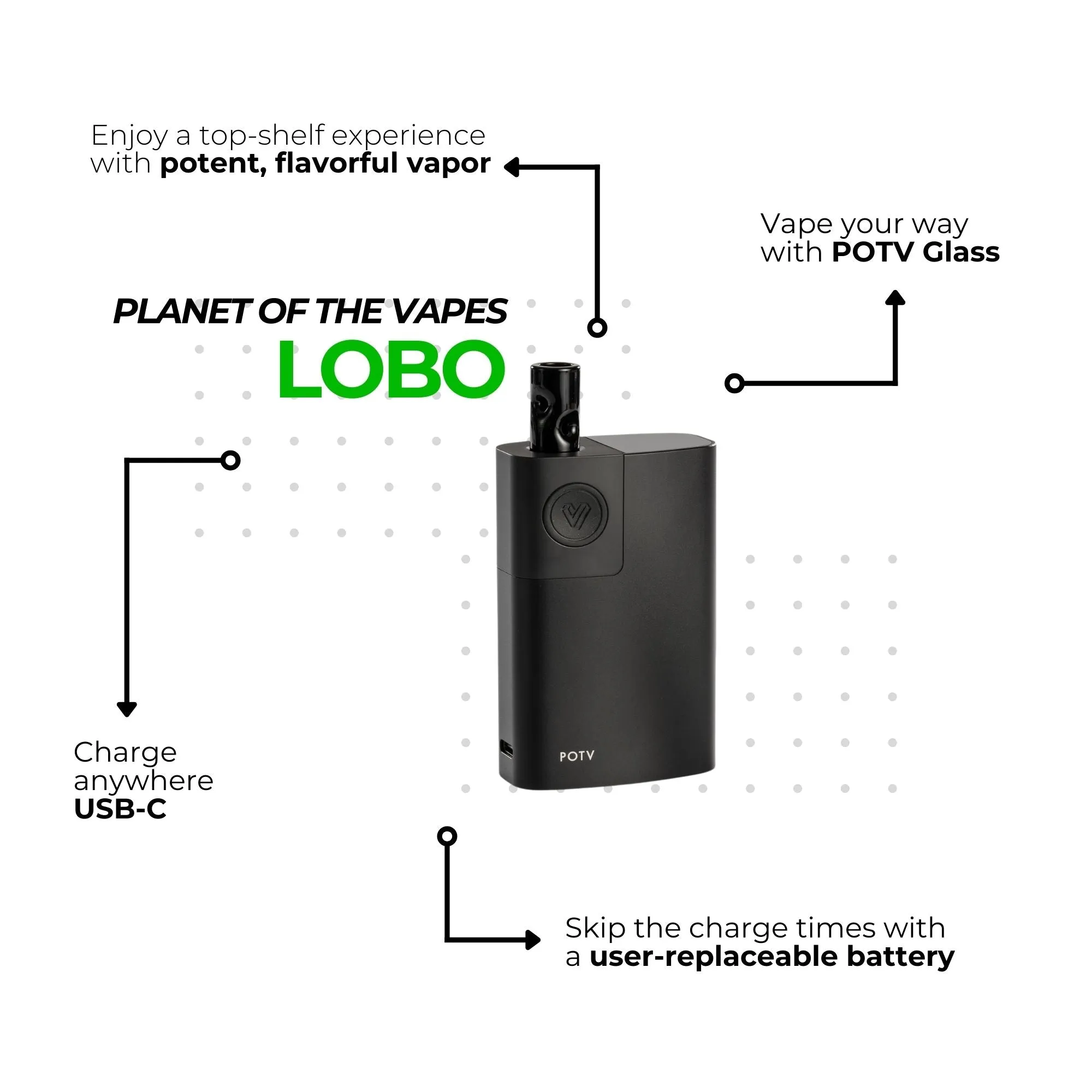 POTV Lobo Enthusiast Vaporizer Kit