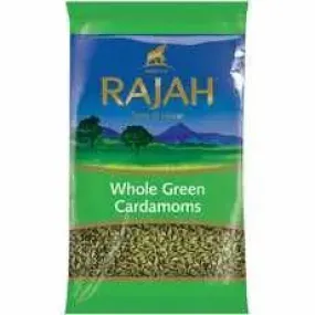 Rajah Whole Green Cardamons 50g Since 1931
