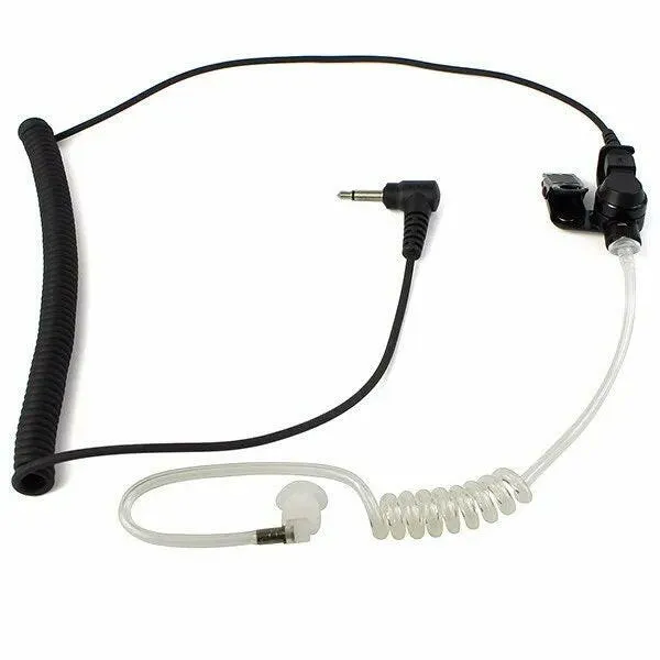 Retevis 3.5mm Audio Plug With Acoustic Tube Earpiece Listen/Receiver Only Headset For Motorola Walkie Talkie/Speaker Mic C9049A